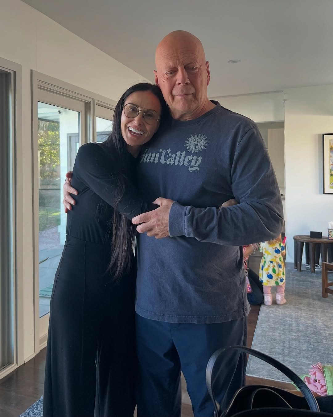 Demi Moore is celebrating Bruce Willis&rsquo; milestone birthday! ❤️ | Photo via Instagram @
