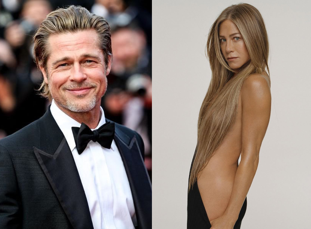 Brad Pitt and Jennifer Aniston